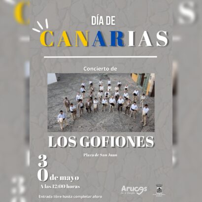 Gofiones Arucas Día de Canarias
